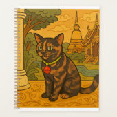 Prachtig Siam Cat Notitieboek (Voorkant)