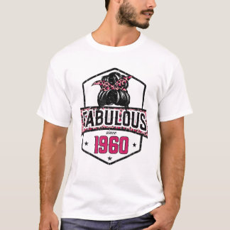 Prachtig sinds 1960 62e Verjaardag Luipaard Rommel T-shirt