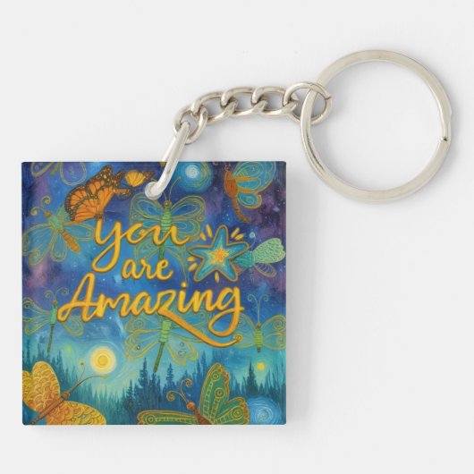 Prachtig Sleutelhanger (Achterkant)