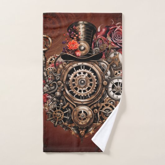 Prachtig Steampunk design Bad Handdoek (Handdoek)