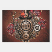 Prachtig Steampunk design Inpakpapier Vel (Voorkant 3)