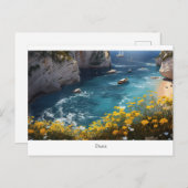 Prachtig strand in Griekenland Briefkaart (Voorkant / Achterkant)