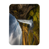 Prachtig Uitzicht van het landschap van Seljalands Magneet (Verticaal)