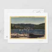 Prachtig Uitzicht van het meer van de aardbei Briefkaart (Voorkant / Achterkant)