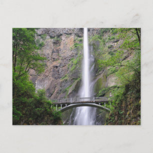 Prachtig Uitzicht van Multnomah-Herfsten, Oregon Briefkaart