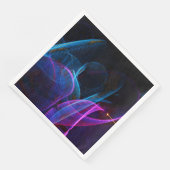 Prachtig versierd Papieren servet! Servet (Hoek)