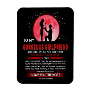 Prachtig Vriendin   Naar mijn prachtige Vriendin Magneet