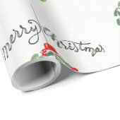 Prachtig vrolijk kerstinpakpapier cadeaupapier (Rol Hoek)