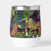 Prachtig wijnglas met druiven (Links)