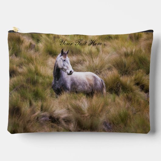 Prachtig wit prairiepaard etui (Voorkant)