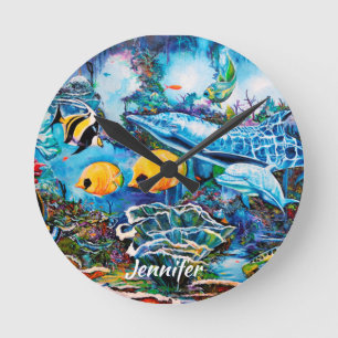 Prachtig Zee leven nabij rif Ronde Klok