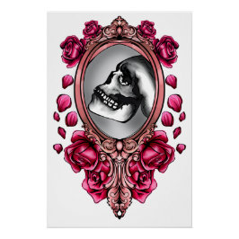 Prachtig zelf weerspiegeld perfect poster