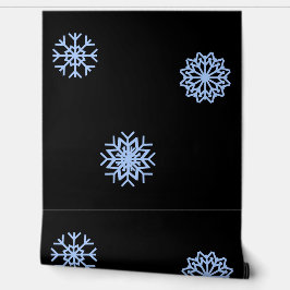 Prachtig zwart muurpapier. behang