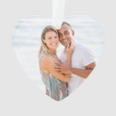 Prachtige 30e Jubileum foto van Pearl Ornament (achterkant)