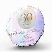 Prachtige 30e Jubileum uit Pearl Fotoblokken (Links)