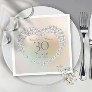 Prachtige 30e Jubileum uit Pearl Servet