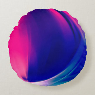 prachtige abstracte elegante futuristische rugaard rond kussen