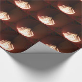 Prachtige Abstracte Flame Art Print Cadeaupapier (Hoek)