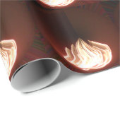 Prachtige Abstracte Flame Art Print Cadeaupapier (Rol Hoek)