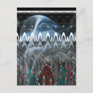 Prachtige Abstracte kunstprint Briefkaart