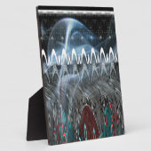 Prachtige Abstracte kunstprint Fotoplaat (Zijkant)