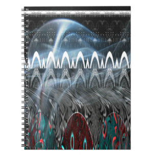 Prachtige Abstracte kunstprint Notitieboek