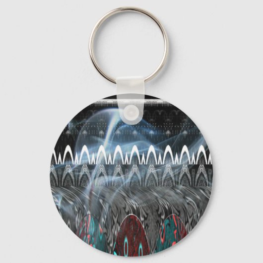 Prachtige Abstracte kunstprint Sleutelhanger (Voorkant)
