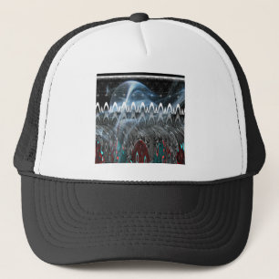 Prachtige Abstracte kunstprint Trucker Pet