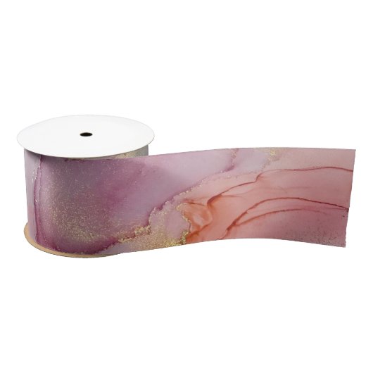 Prachtige Abstracte Satin Ribbon Lint (Spoel)
