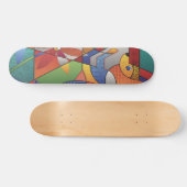 Prachtige Abstracte skateboard (Horizontaal)