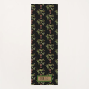 Prachtige Afrikaanse afdruk Ankara Fabric Yoga Mat