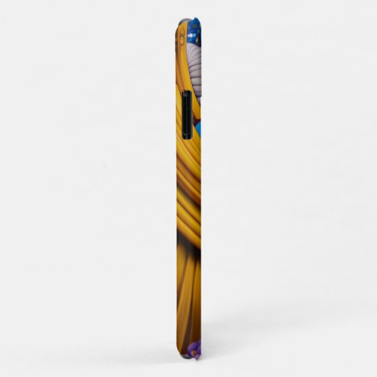 Prachtige Afrikaanse vrouw met horloge Case-Mate iPhone Case (Achterkant/rechts)