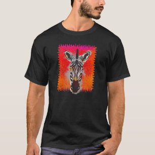 Prachtige Afrikaanse Zebra Animal Design Ninakupen T-shirt
