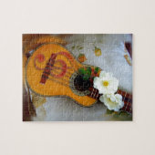 Prachtige akoestische gitaarmuziek legpuzzel (Horizontaal)