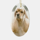 Prachtige Amerikaanse Cocker Spaniel Keramisch Ornament (Rechts)