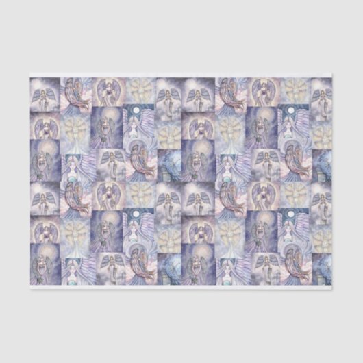 Prachtige Angels Fantasy Art Tissuepapier (Voorkant)