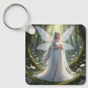 Prachtige April Diamond Fairy Sleutelhanger