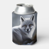 Prachtige Arctic Fox Blikjeskoeler (Blikje Voorkant)