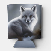 Prachtige Arctic Fox Blikjeskoeler (Achterkant)