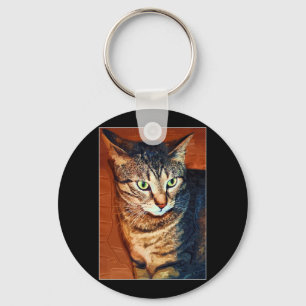 Prachtige artistieke tablet sleutelhanger