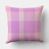 Prachtige Baby roze en Paarse patroonpatronen Kussen (Achterkant)