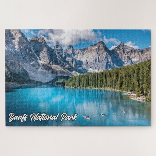 Prachtige Banff National Park, Alberta, Canada Legpuzzel (Horizontaal)