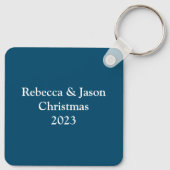 Prachtige Beer van kunstpolen Sleutelhanger (Achterkant)