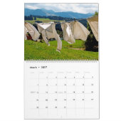Prachtige bergkalender kalender (Mar 2027)