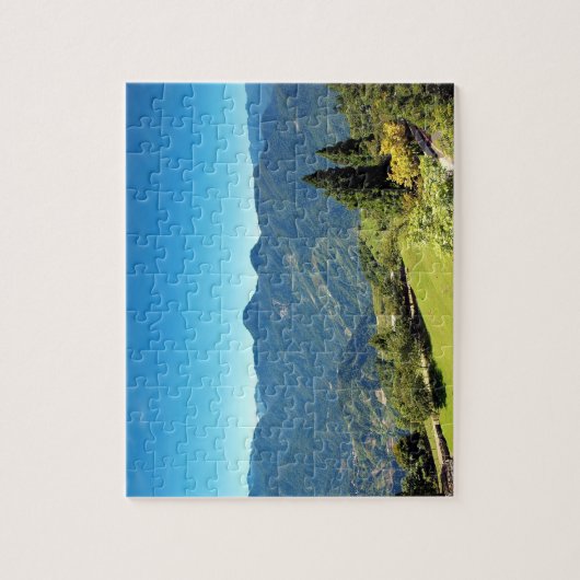 Prachtige bergplaats in Taiwan Legpuzzel (Verticaal)