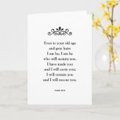 Prachtige bevorderende Bijbel Bijbelse Isaiah Kaart (Gele Bloem)