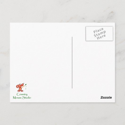 Prachtige Bijbelscriptie lavenderventiel Briefkaart (Achterkant)