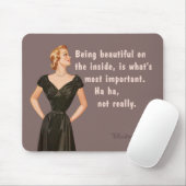 prachtige binnenkant van mousepad muismat (Met muis)