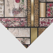 Prachtige binnenste schoonheid tissuepapier (Detail)