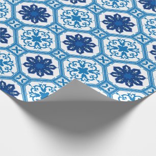 💙 prachtige blauwe Azulejos I-pakpapier Cadeaupapier
